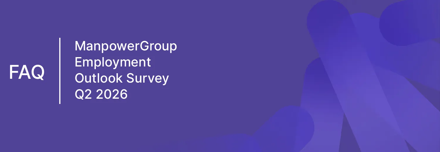 ManpowerGroup Employment Outlook Survey Banner Image